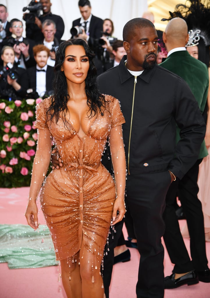 Kim Kardashian and Kanye West at the 2019 Met Gala