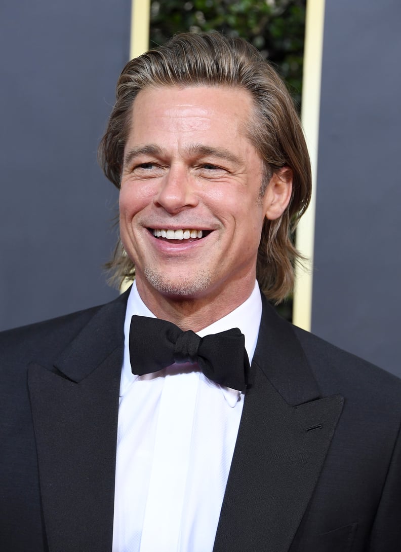 Brad Pitt at the 2020 Golden Globe Awards