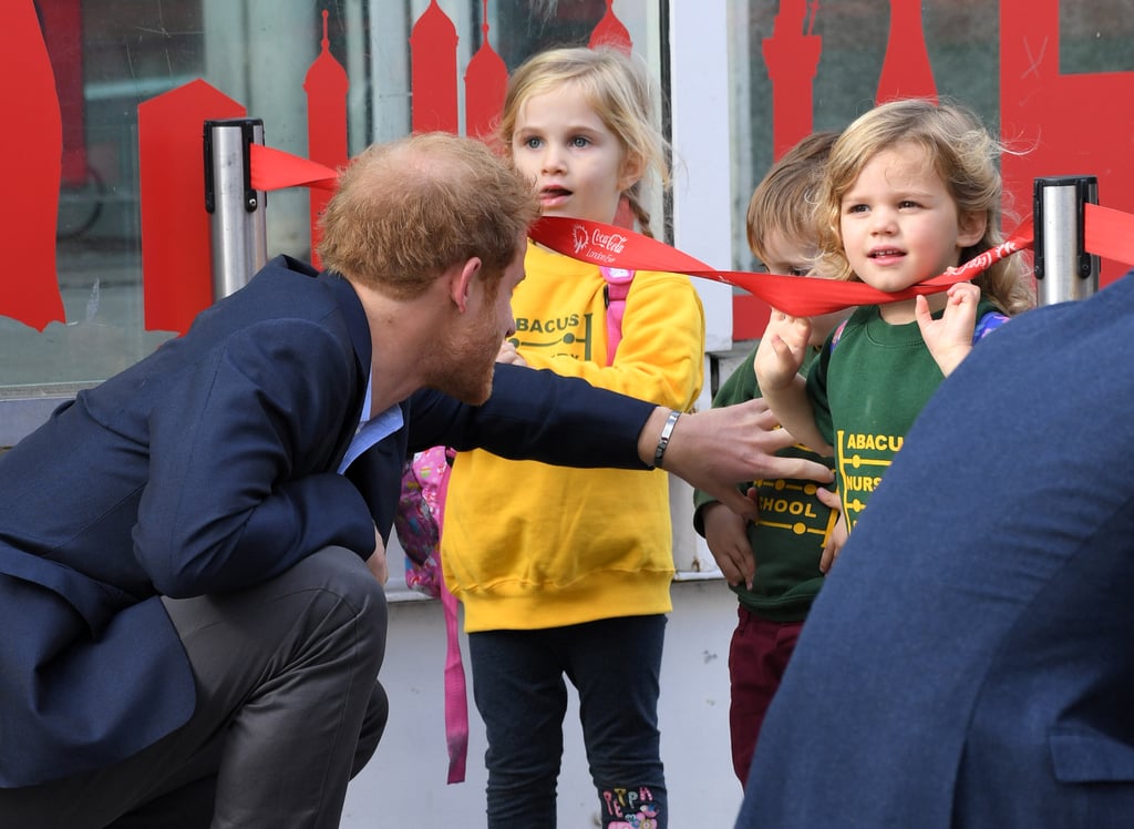 When He Tickled This Shy Little Boy at the London Eye