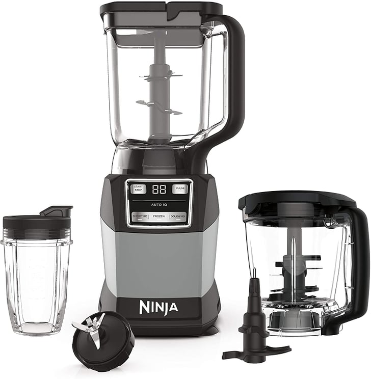 Ninja AMZ493BRN Compact Kitchen System with Auto-iQ, Blender Food ...