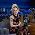 Halsey's Updo on Jimmy Fallon Is Giving Major Pamela Anderson Vibes