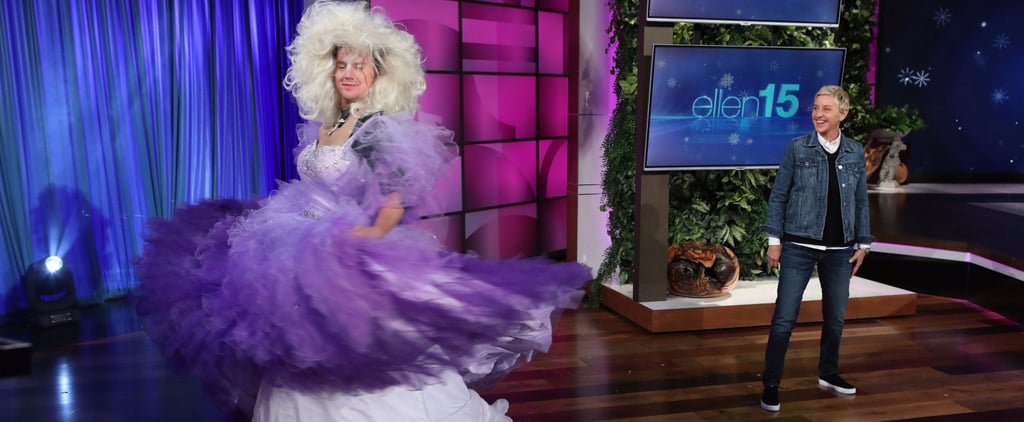 Channing Tatum Singing "Let It Go" on Ellen Show Sept. 2017