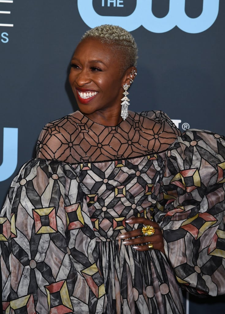 Cynthia Erivo's Critics Choice Awards Dress Is Mesmerising