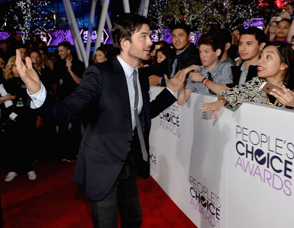 Ian Somerhalder at the People's Choice Awards 2014