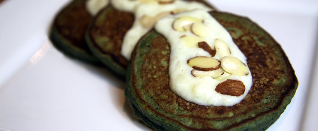 Blueberry Banana Spinach Pancakes