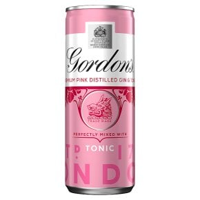 Pink Dry Gin and Tonic