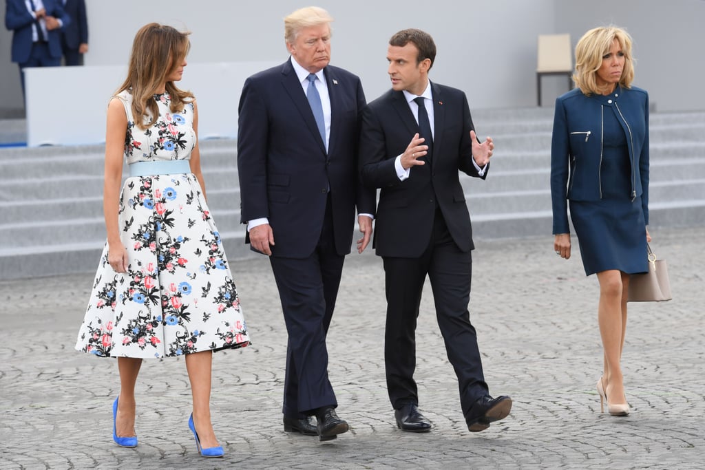 Melania Trump Valentino Dress Bastille Day 2017
