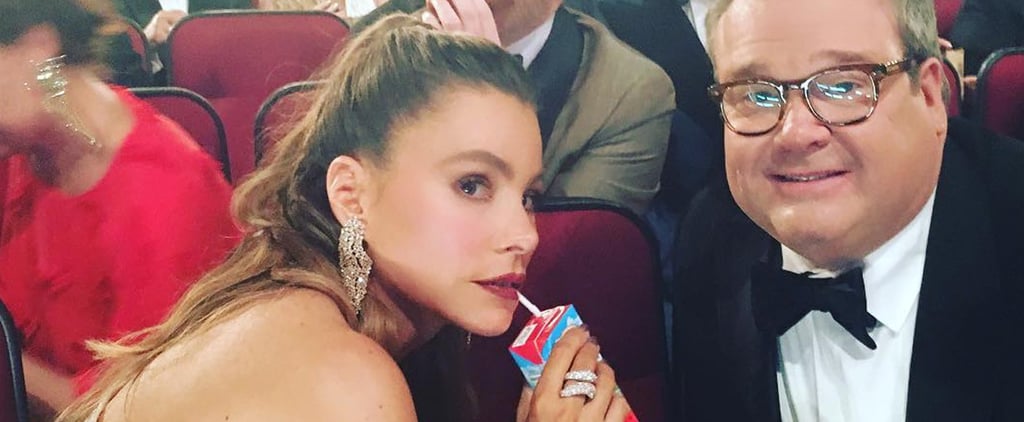 Sofia Vergara at the Emmys 2016 Instagram Photos