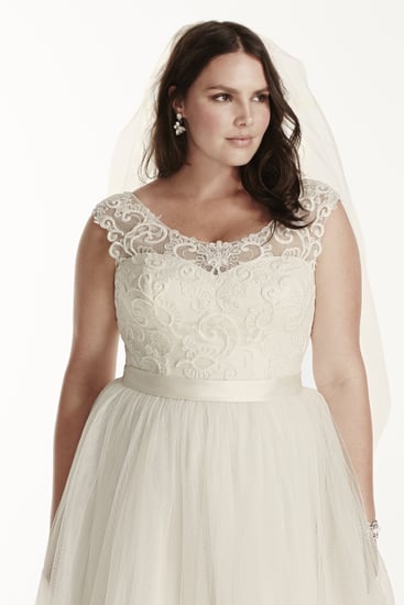 affordable plus size wedding gowns