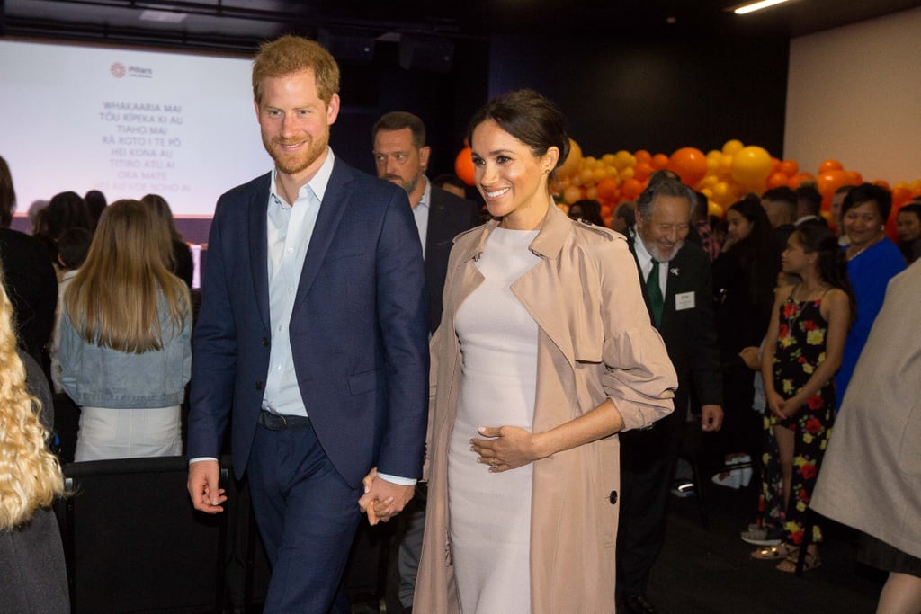 Meghan Markle's Burberry Trench Coat in New Zealand 2018