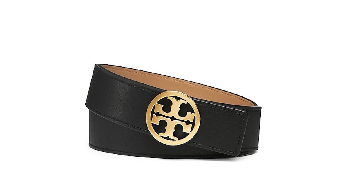 Tory Burch Reversible Logo Leather Belt | Affordable Belts Like the ...