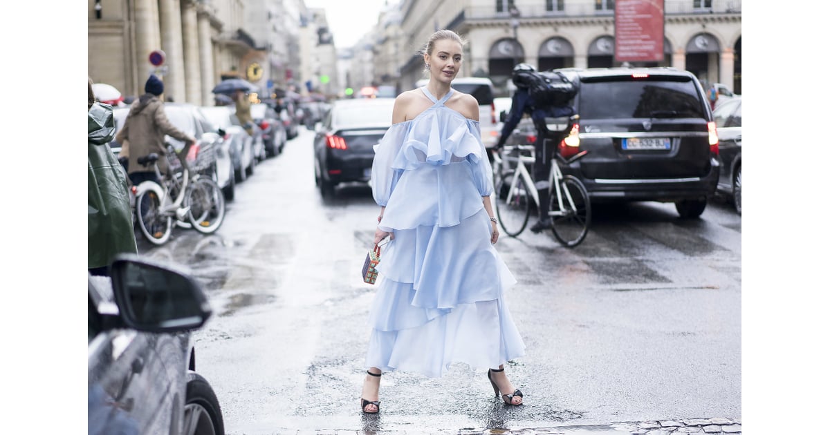 A Ruffled Pastel Dress Is the Perfect Springtime Staple How to Style