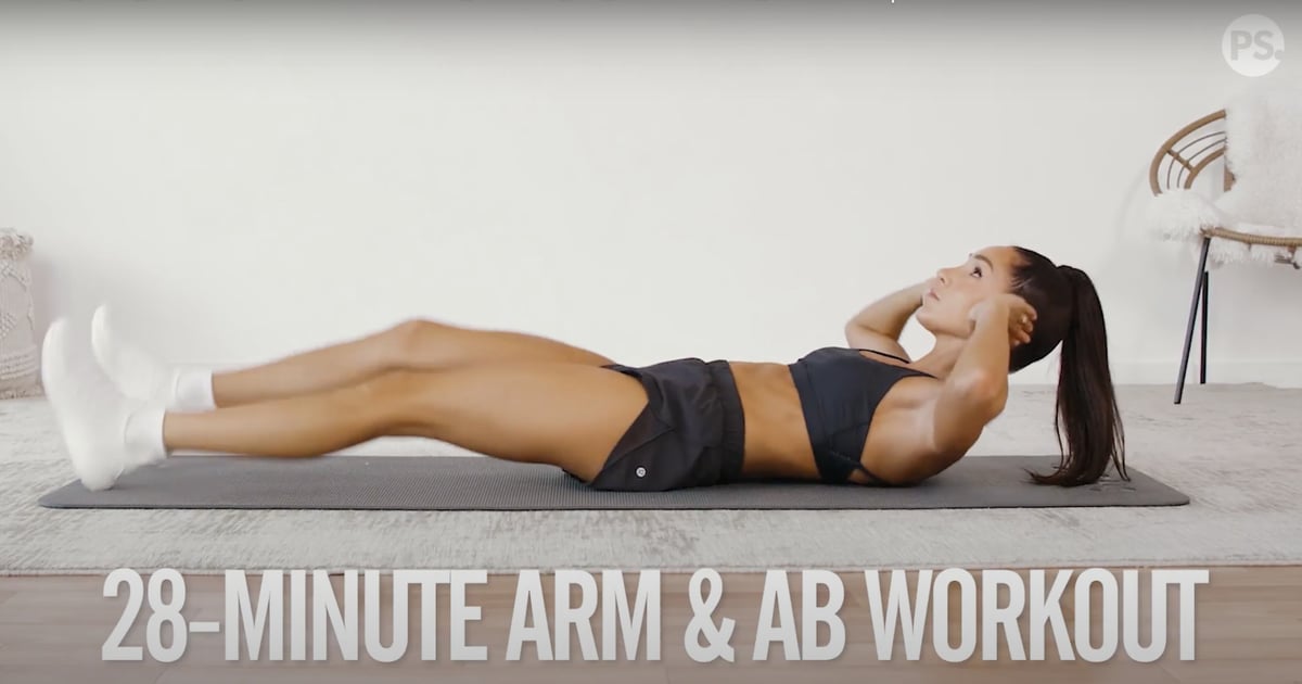 4 Week No Equipment Workout Plan Weeks 2 4 Arms Abs