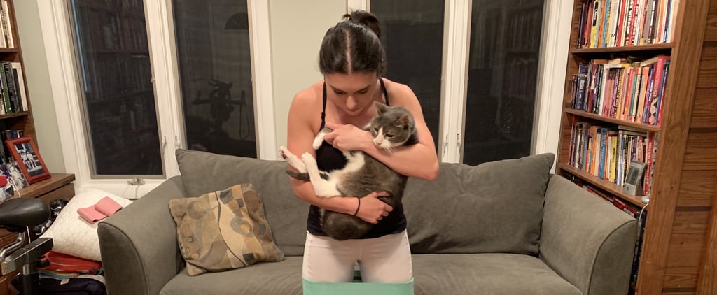 Trying a Lower-Body Workout With My Cat Was All Kinds of Fun
