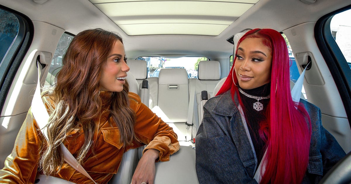 Saweetie and Anitta Harmonize "Faking Love" in "Carpool Karaoke" Season 5 Exclusive.jpg