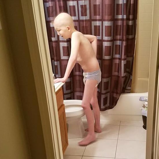 Mom's Photo of Son Battling Leukemia