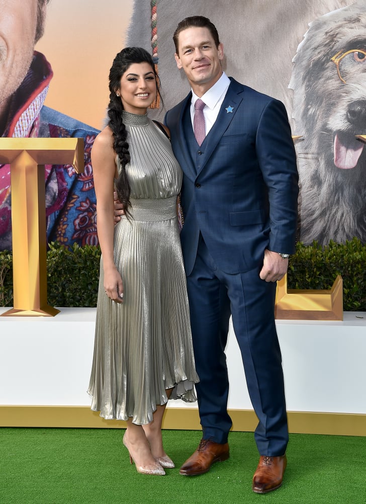 Shay Shariatzadeh and John Cena at the Dolittle Premiere in LA