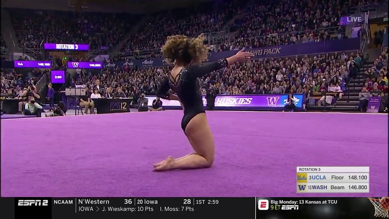 Katelyn Ohashi Gymnastics Videos Popsugar Fitness
