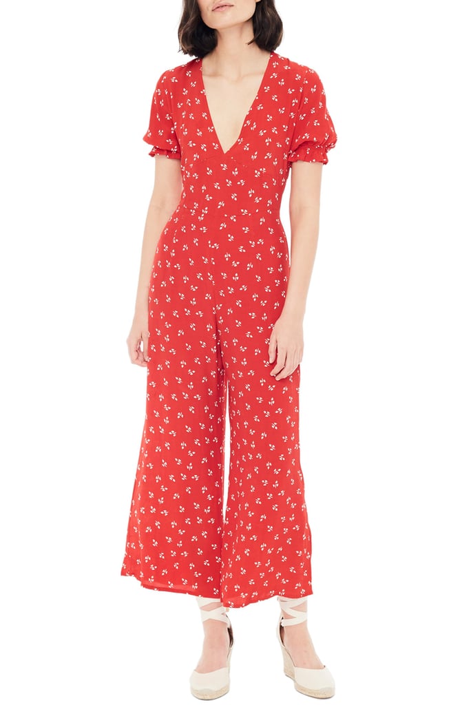 Faithfull the Brand Mallory Jeanne Plunge Jumpsuit