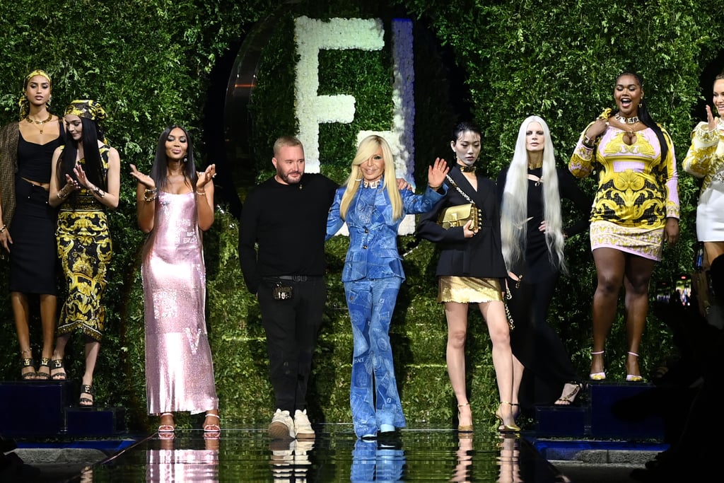Versace by Fendi "Fendace" Front Row and Collection Photos
