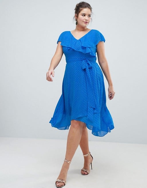 Coast Dobby Wrap Dress