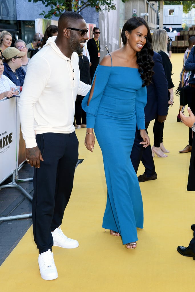 Idris Elba and Sabrina Dhowre at Yardie Premiere 2018