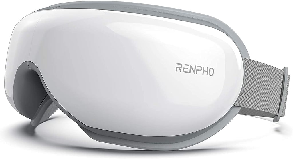 For Facial Tension: RENPHO Eye Massager with Heat & Bluetooth Music