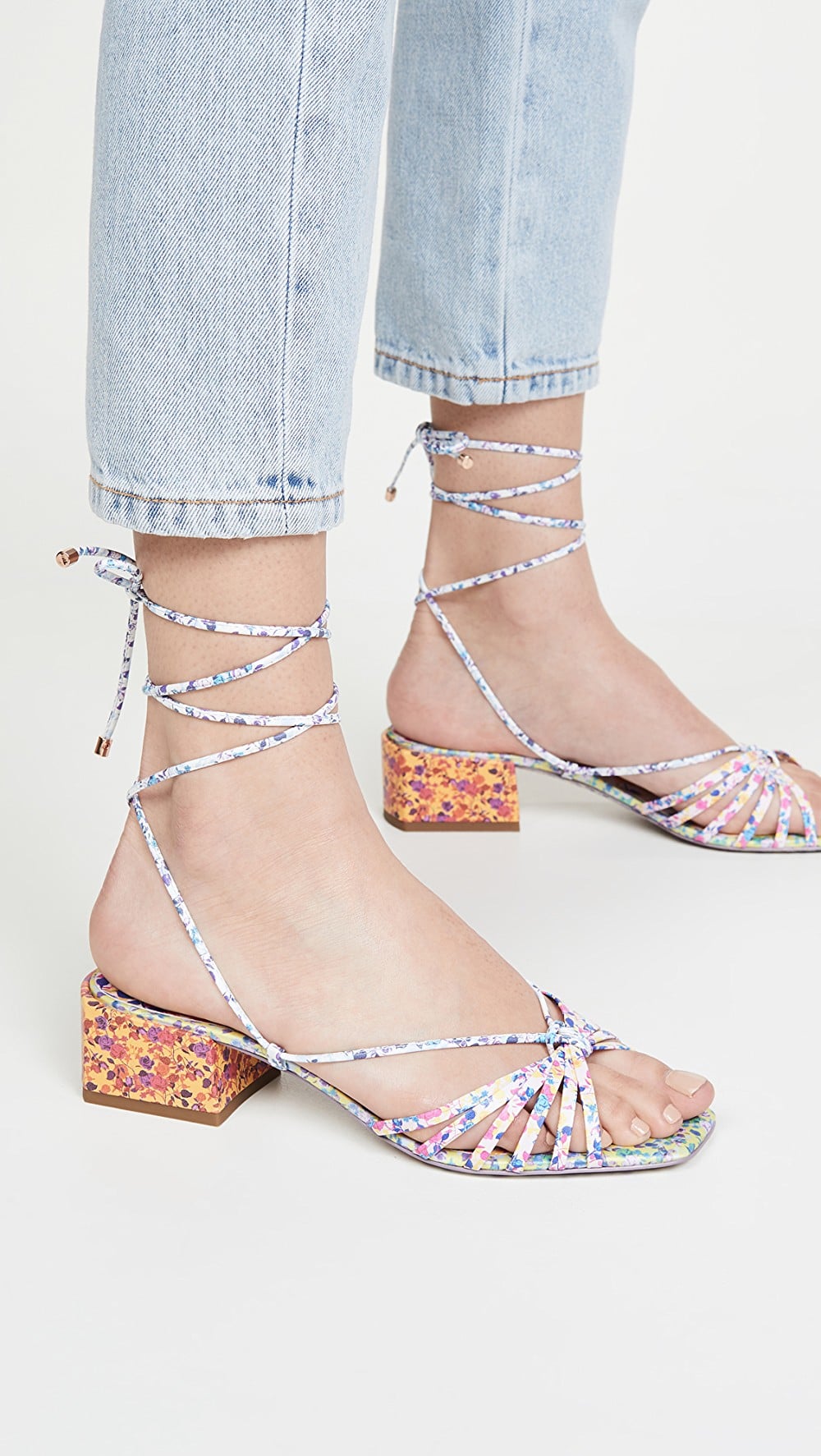 Sophia webster floral best sale sandals