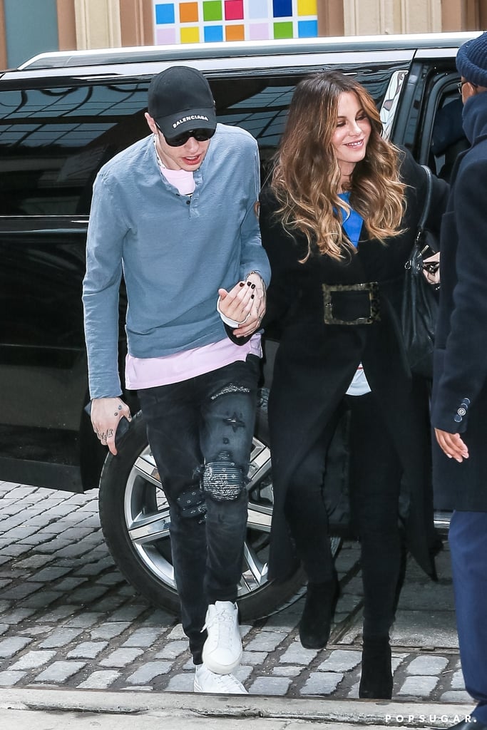 Pete Davidson and Kate Beckinsale Holding Hands March 2019