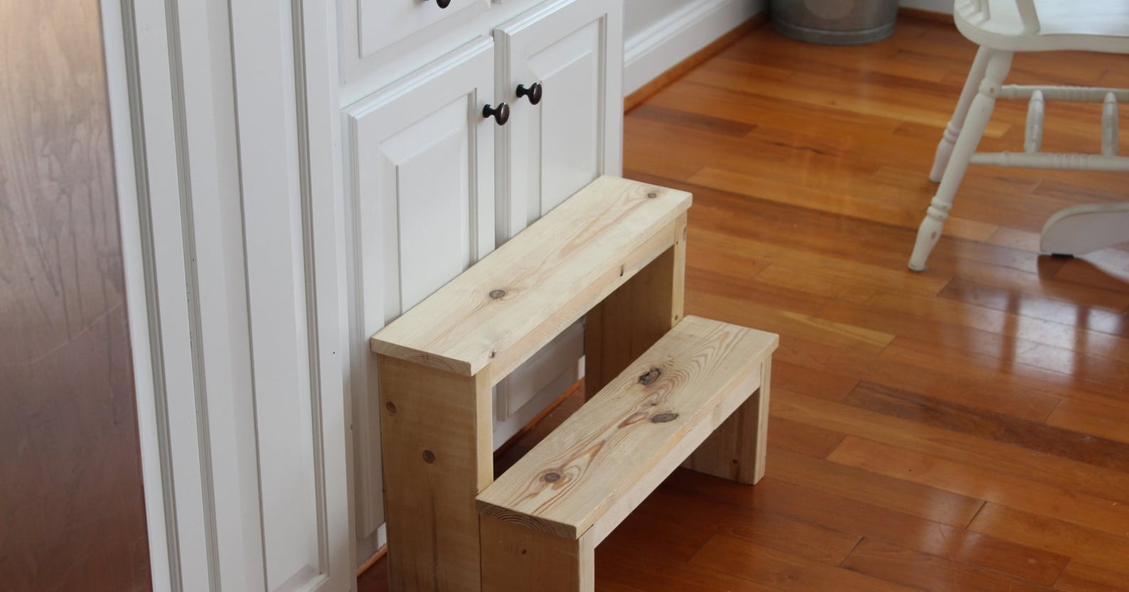 Wooden step deals stool for adults
