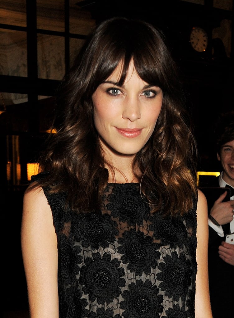 Alexa Chung | Celebrity Bangs 2013 | POPSUGAR Beauty Photo 55