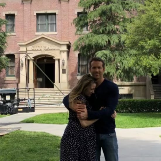 Blake Lively Visits Ryan Reynolds on Free Guy Set June 2019