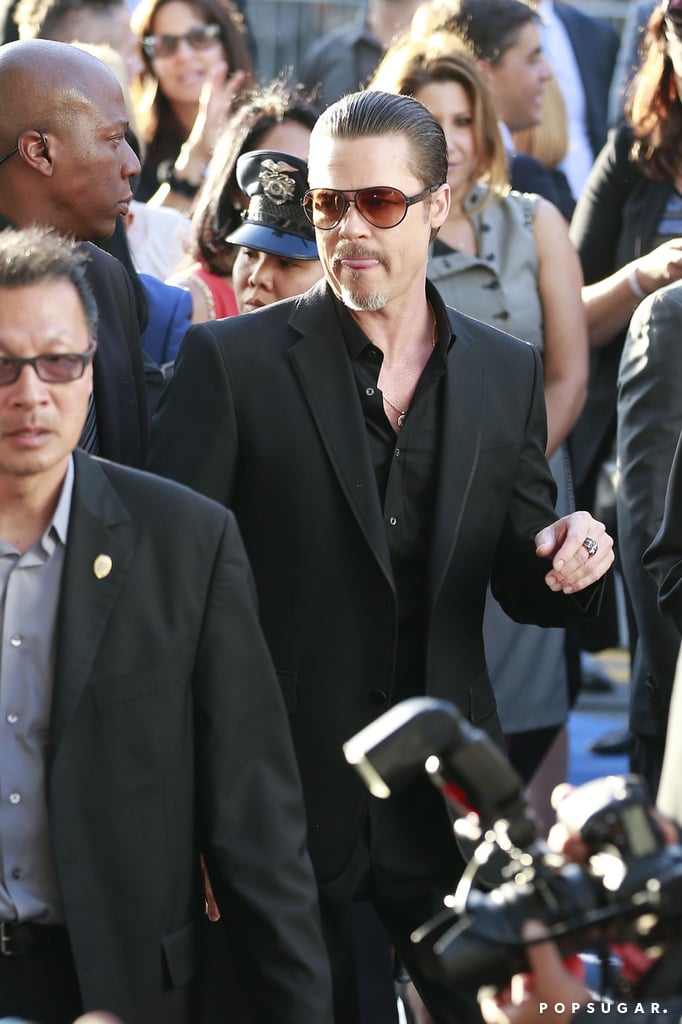 Brad Pitt Attacked by Vitalii Sediuk at Maleficent Premiere