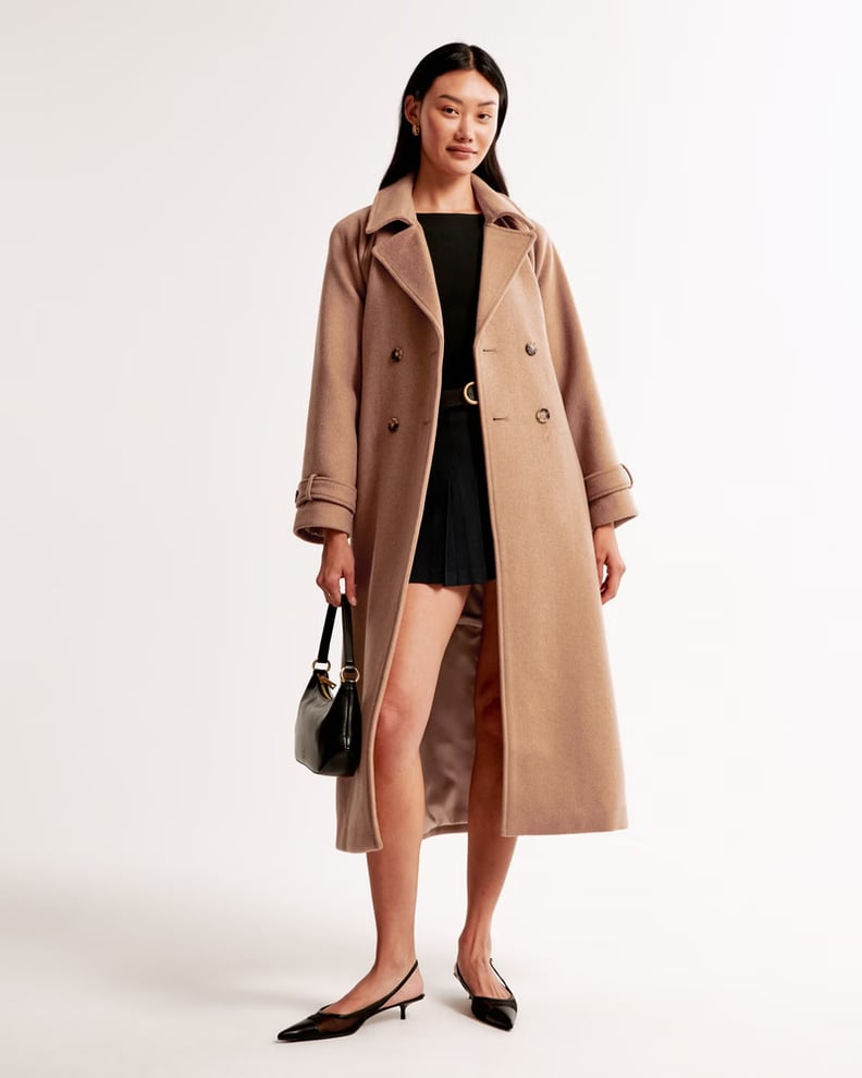 Best Trench Coat From Abercrombie & Fitch