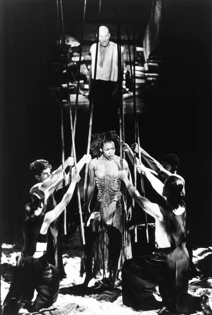 Aunjanue Ellis in the Broadway revival of William Shakespeare's The Tempest (1995)