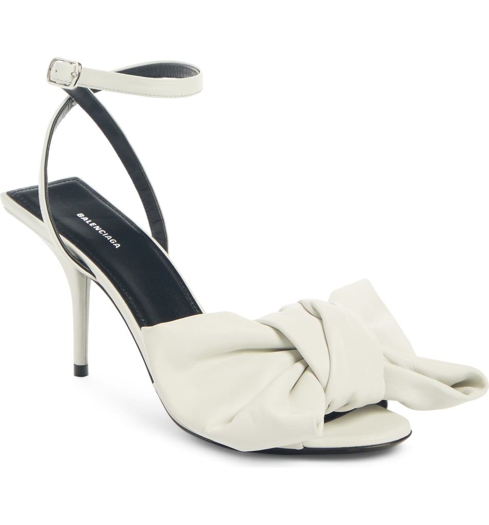 Balenciaga Bow Ankle Strap Sandal