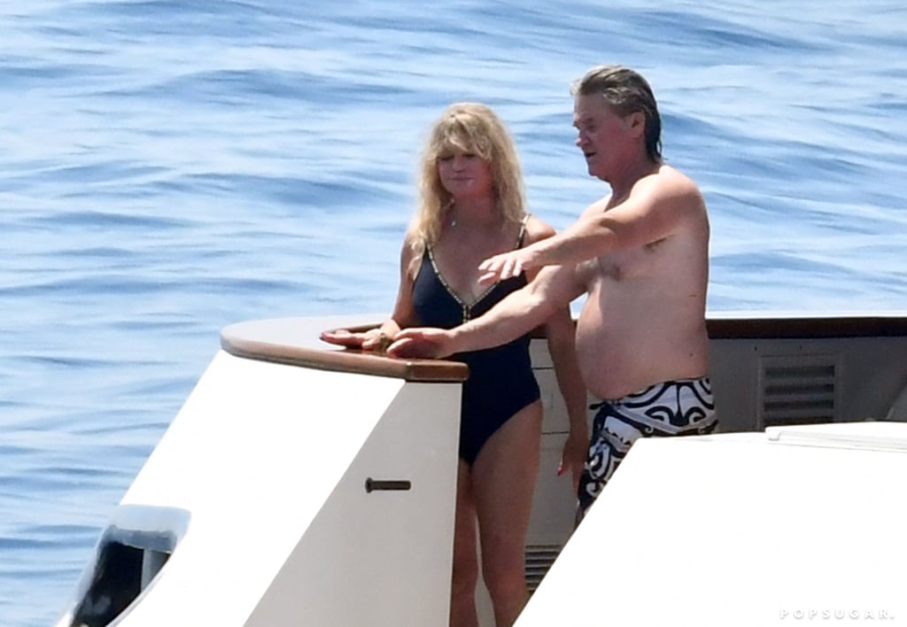 Kate Hudson and Goldie Hawn on Vacation in Italy Photos 2019