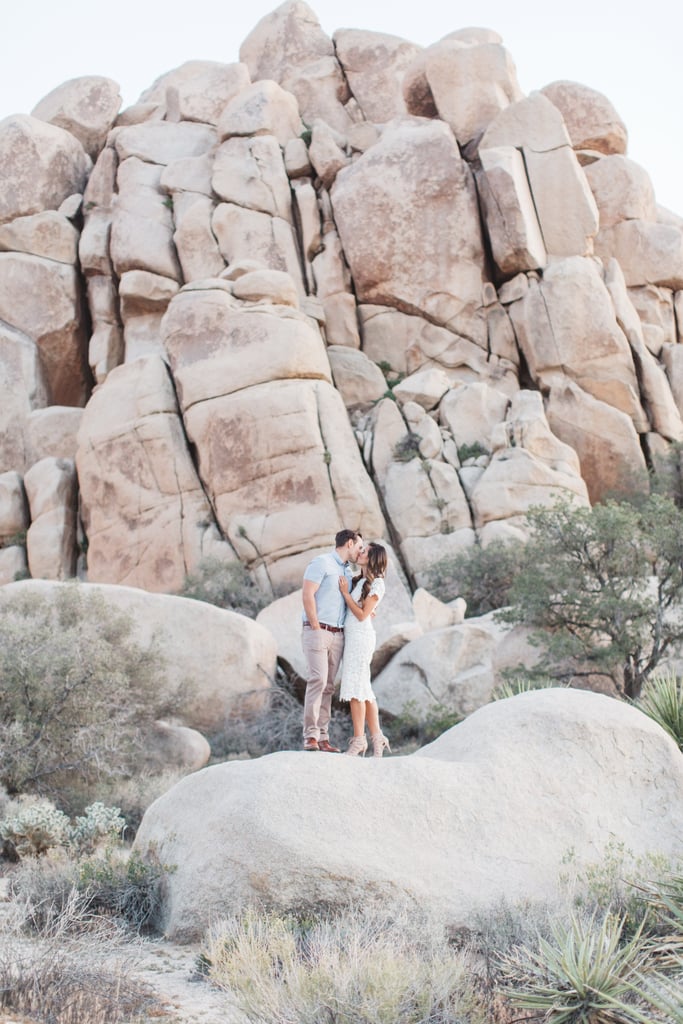 Mojave Desert Engagement Photos