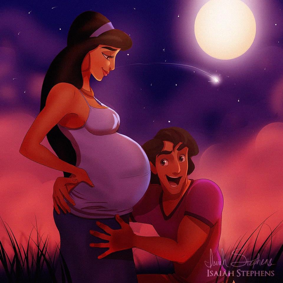 Jasmine and Aladdin