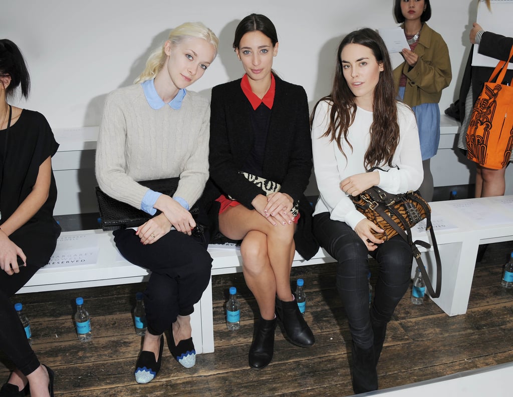 Portia Freeman, Nancy Taylor and Tallulah Harlech at Margaret Howell Portia Freeman, Nancy Taylor and Tallulah Harlech at Margaret Howell