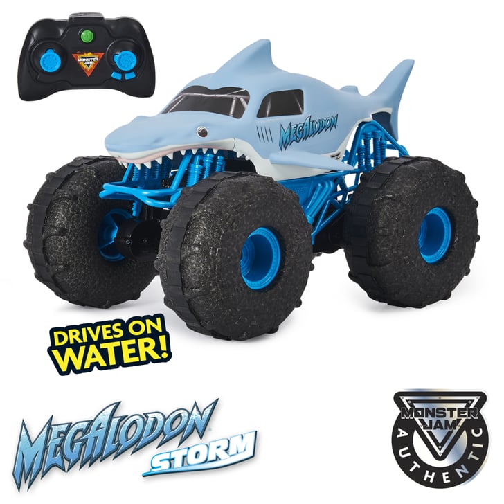 monster jam megalodon storm all terrain remote control