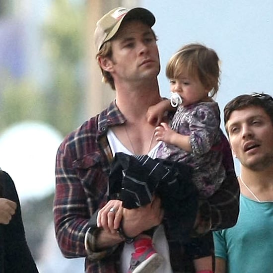 Chris Hemsworth and Pregnant Elsa Pataky in Venice Beach