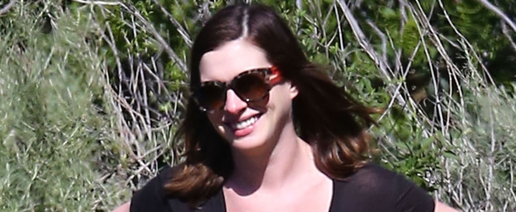 Anne Hathaway and Adam Shulman Out in LA March 2016