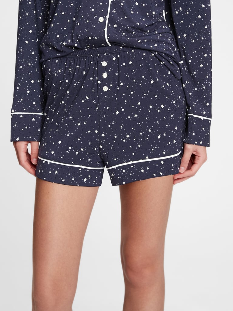 Gap Truesleep Print Shorts in Modal