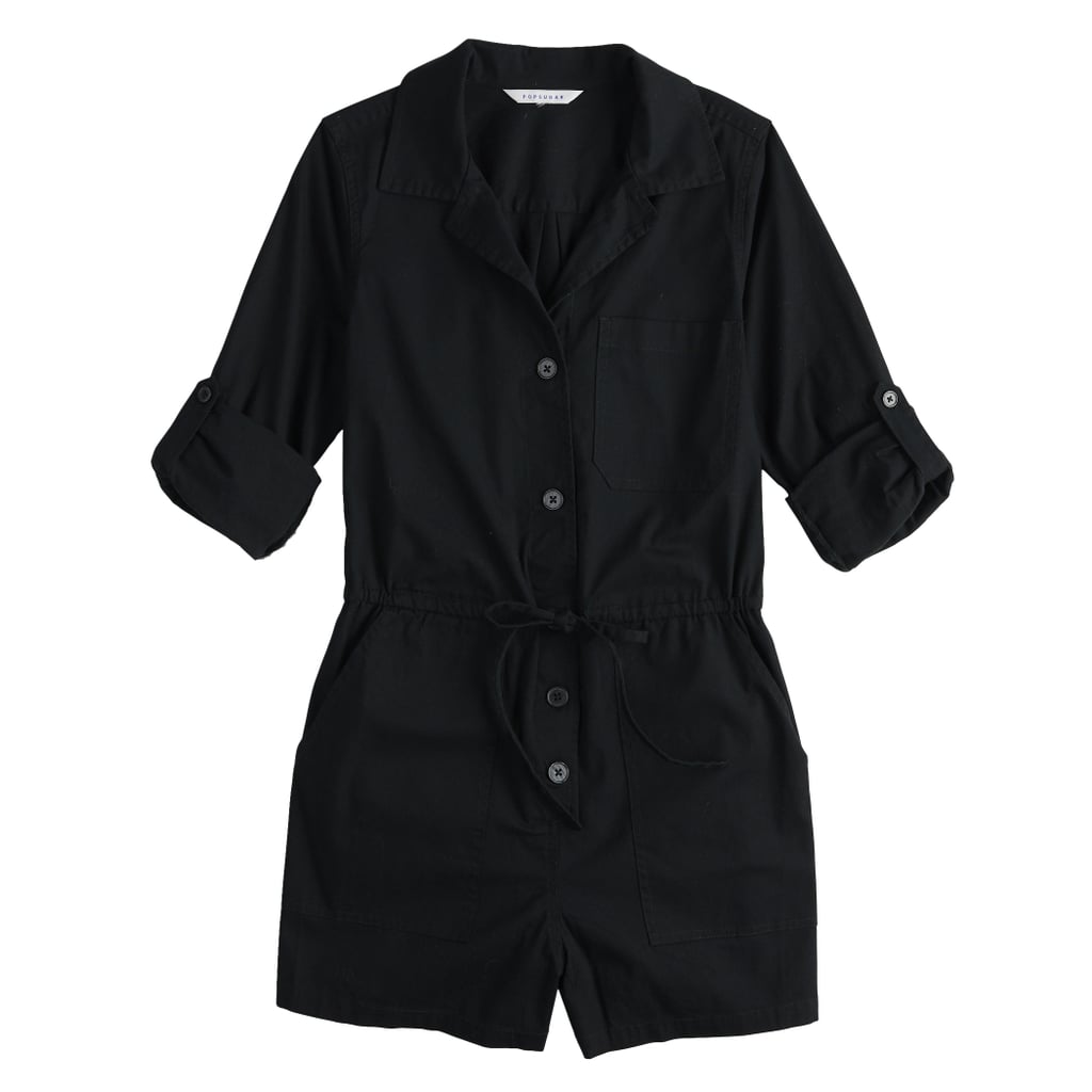 The Outfit: Strappy Sandals + A Utilitarian Romper