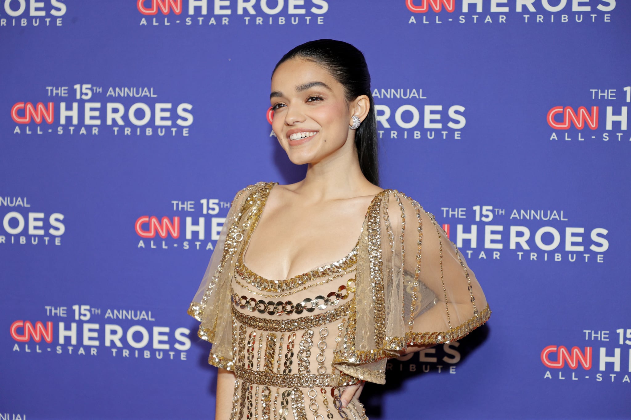 Rachel Zegler at the 15th Annual CNN Heroes: All-Star Tribute