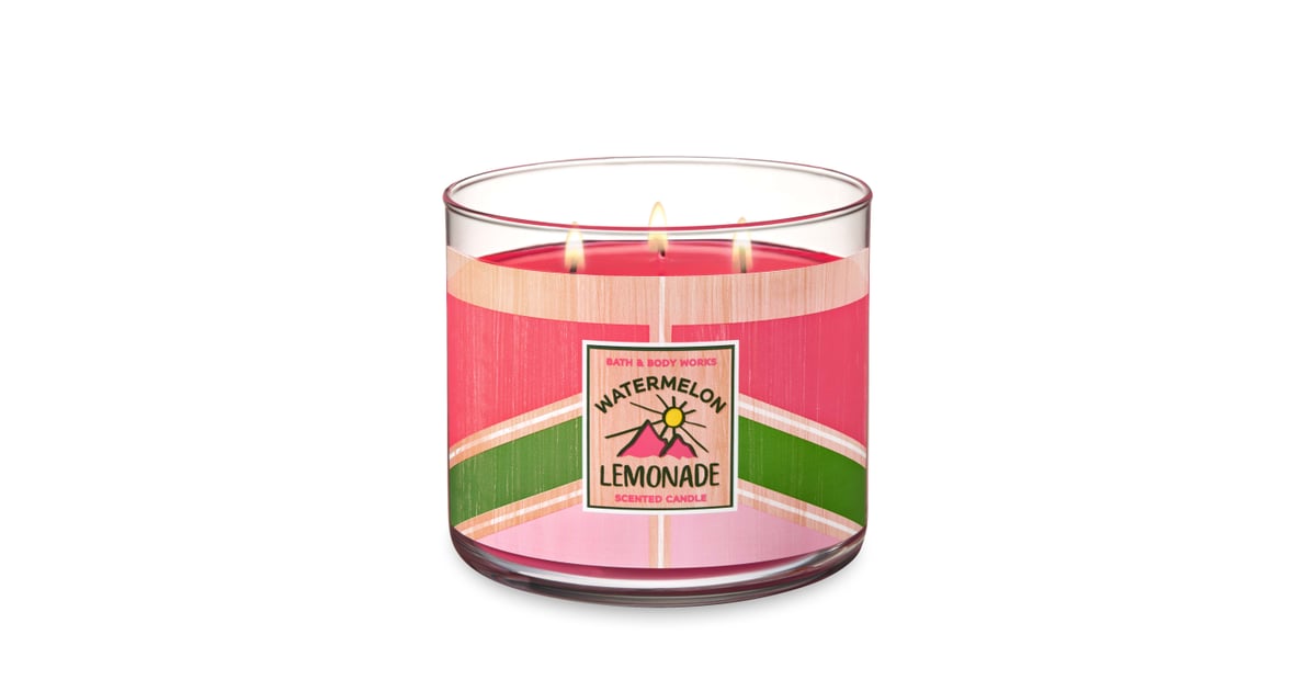 Watermelon Lemonade 3Wick Candle Bath and Body Works Summer 2018
