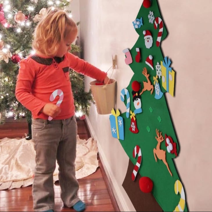 The Kids DIY Felt Christmas Tree