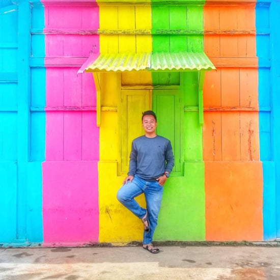 Colorful Town in Indonesia