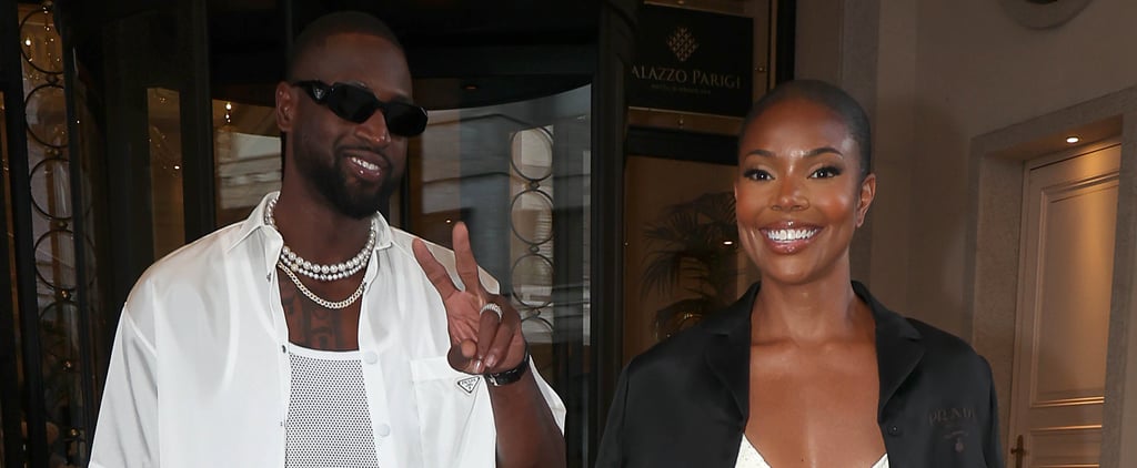 Gabrielle Union and Dwyane Wade's Coordinated Looks Won Milan Fashion Week